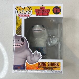 Funko Pop King Shark #1114 The Suicide Squad DC Movies Vinyl Figure